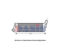 Ladeluftkühler Intercooler Ladeluft para Renault Megane II BM0/1 CM0/1
