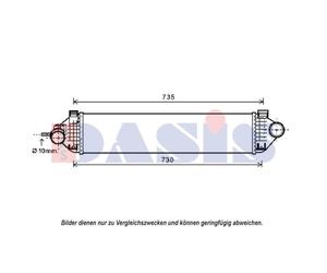Ladeluftkühler Intercooler Loteados para Ford C-Max II Grand Focus III Turnier