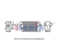 Ladeluftkühler Intercooler Para Audi A4 Avant 8E5 B6 8ED B7 8H7 8HE 8E2 487220N