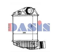 Ladeluftkühler Intercooler Para Audi A6 Avant 4F5 C6 4F2 487039N