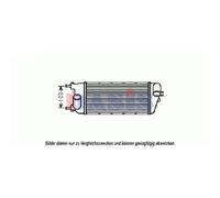 Ladeluftkühler Intercooler Para Fiat 500 312 087024N 290x128x64 EISENFELS