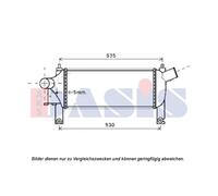 Ladeluftkühler Intercooler para Nissan Pathfinder III R51 NP300 Navara D40 D22
