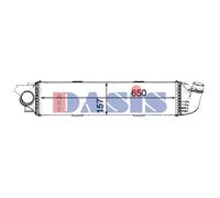 Ladeluftkühler Intercooler para Opel Vivaro Combi Renault Trafic III 187041N