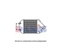 Ladeluftkühler Intercooler para Renault Scénic I 182x205x85