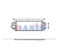 Ladeluftkühler Intercooler para Renault Trafic II Bus Opel Vivaro Combi 187013N