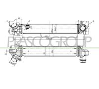 Ladeluftkühler LLK Para MINI Mini Cooper One BMW 2 Active Tourer X1 F55 F56 F57