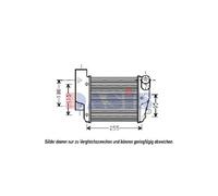 Ladeluftkühler para Audi A6 Allroad 4FH C6 4F5 4F2 487027N