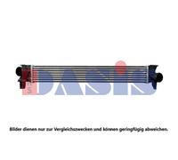 Ladeluftkühler para Fiat Ducato Pritsche Fahrgestell Citroën Jumper Bus