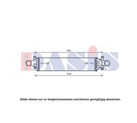 Ladeluftkühler para Mercedes-Benz A-Klasse B-Klasse GLA-Klasse 127021N