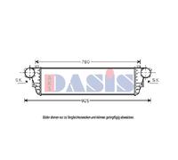 Ladeluftkühler para Mercedes-Benz C-Klasse W203 S203 CL203 127005N