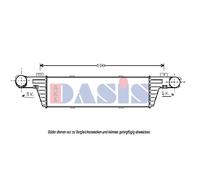 Ladeluftkühler para Mercedes-Benz E-Klasse T-Model S210 W210 127160N