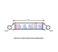 Ladeluftkühler Intercooler Para Mercedes-Benz E-Klasse W211 S211 127000N