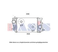Ladeluftkühler para Opel Meriva B Großraumlimousine 157039N