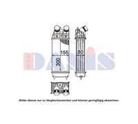 Ladeluftkühler para Peugeot 2008 I Citroën C4 Cactus 067018N 22551851