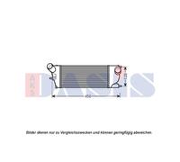 Ladeluftkühler para Peugeot 407 SW Citroën C5 II Break 067011N