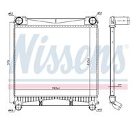 Ladeluftkühler Turbokühler NISSENS para Land Rover Range LM LS 961140