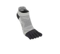 LADFRTYU Calcetines de cinco dedos 2 Pares De Calcetines Cinco Dedos For Hombre, Deportivos Malla Transpirables Absorbentes Adecuado para correr, andar en bicicleta y otros d(Gray)