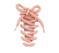 LADFRTYU Cordones Zapatillas Deporte 2 pares de cordones redondos, 8mm más gruesos, for zapatillas correr, 1 par botas 100/120/140/160CM(Light pink,140cm)