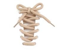 LADFRTYU Cordones Zapatillas Deporte 2 pares de cordones redondos, 8mm más gruesos, for zapatillas correr, 1 par, 100/120/140/160CM, botas, zapatos, accesorios(Khahi,120cm)