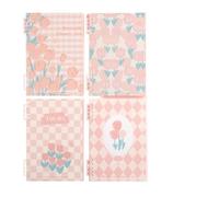 LADFRTYU Cuaderno De Hojas Intercambiables Cuaderno de hojas sueltas B5, cuaderno notas reutilizable con núcleos contabilidad manual A5, línea Horizontal(Random 1book-05,A5)
