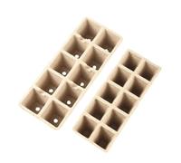 LADFRTYU Macetas 5 bandejas de Inicio Semillas 10 Celdas