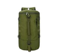 LADFRTYU Mochila Camping Bolso tipo cubo de doble hombro, mochila for exteriores gran capacidad, bolso viaje cruzado un solo(Green)