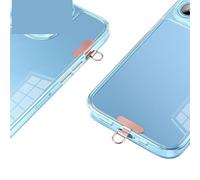 LADFRTYU Patch Para Cordón De Teléfono 1 pieza de junta for cordón teléfono móvil, miniclip acero, parche trasero metal ultrafino, conexión for colgar lateralmente(Color4)