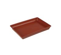 LADFRTYU Platos para Macetas Platillo for Plantas, Maceta Rectangular de plástico Resistente, 1 Unidad