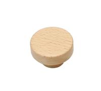 LADFRTYU Tiradores Madera De Muebles 2 Uds. Manija De Madera For Puerta Armario, En Forma Arco, Cajón(Single-A 40x25mm)