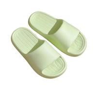 LADFRTYU Zapatillas De Nube Pantuflas Suaves For Parejas, De Verano For Casa, For Mujer, Dormitorio, Zapatos Suela Gruesa, Sandalias Playa Verano(Green,44-45)