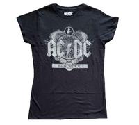 Ladies Ac/Dc Black Ice oficial Camiseta mujeres señoras