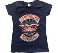 Ladies Aerosmith Boston Pride con licencia Camiseta señoras
