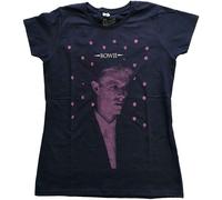 Ladies David Bowie Dots con licencia Camiseta señoras