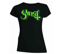 Ladies Ghost Green/Grey Keyline Logo con licencia Camiseta señoras