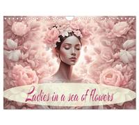 Ladies in a sea of flowers (Wall Calendar 2027 DIN A4 landscape), CALVENDO 12 Month Wall Calendar: A year with ladies in a sea of blossom.