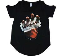 Ladies Judas Priest British Steel con licencia Camiseta señoras