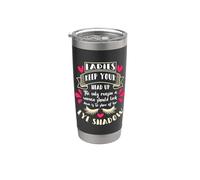 Ladies Keep Your Head Up Brow Artist Cosméticos Maquillaje Artista Vaso térmico de acero inoxidable de doble pared