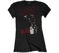 Ladies Kiss Do You Love Me con licencia Camiseta señoras