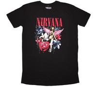 Ladies Nirvana In Utero Collage Dress Fit con licencia Camiseta señoras