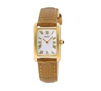 Ladies Numero Romanos Correa Piel Marron
