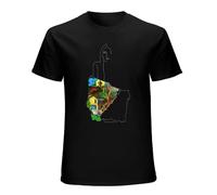 Ladies of Canyon Joni Mitchell Jolk Print Unisex T-Shirts Men tee Cotton Tops Black Shirt S