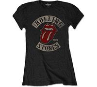 Ladies Rolling Stones Tour 1978 Mick Jagger Oficial Camiseta Mujeres señoras (Large)
