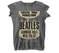 Ladies The Beatles Carnegie Hall oficial Camiseta mujeres señoras
