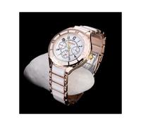 Ladies Watch Rose Gold Stainless Steel Women's Watches Fashion Luxury Waterproof Quartz Wristwatch Gift for Her