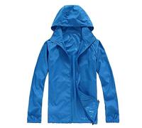 Ladies Waterproof Jackets Hooded Windbreaker Outerwear Solid Color Zipper Hoodies Lightweight Breathable Trench Coats Outdoor Hiking Climbing Jacket C-92