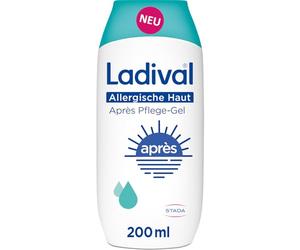 Ladival Après - Gel de cuidado para pieles alérgicas - Crema solar refrescante e hidratante para alergias al sol y acné de Mallorca, para pieles sensibles, adultos y niños a partir de 6 meses, 200 ml
