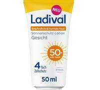 Ladival für empfindliche & normale Haut Sonnenschutz Lotion LSF 50+ fürs Gesicht, 50 ml Crema