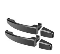 Lado Copiloto Manija Para Chevrolet Holden Captiva 2006-2018 Mango Exterior Piezas Automóvil Manijas Puerta Delantera Y Trasera(Black Rear Pair)