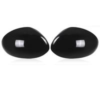 Lado Para Citroen C1 2006 2007 2008 2009 2010 2011 2012 2013 2014 Tapa Espejo Retrovisor Negro Brillante(2pcs)