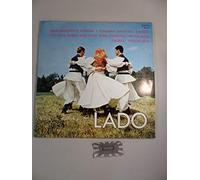 LADO ZBOR NARODNIH PLESOVA I PJESAMA HRVATSKE ZAGREB Picture Sleeve Jugoton # LPY V 59 THE FOLK DANCE AND FOLK SONG ENSEMBLE OF CROATIA